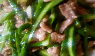 种植芦笋怎么做菜 芦笋炒肉的做法